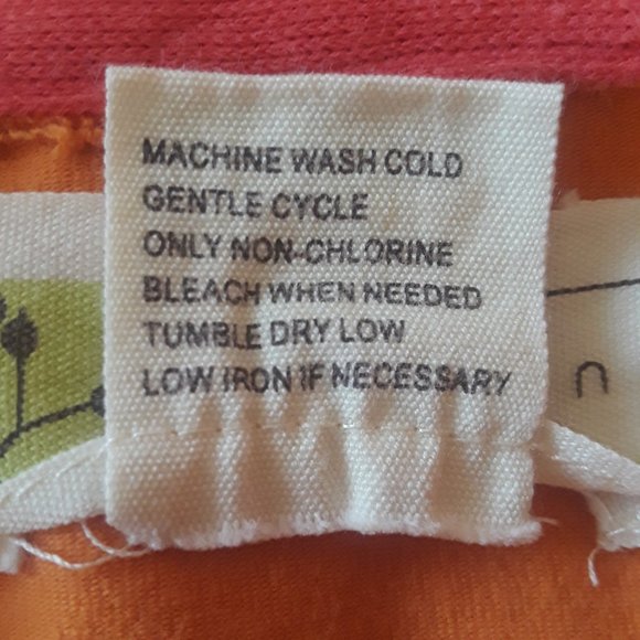 Halcyon Orange Full Zip Hi Neck Cotton Sweatshirt - Picture 7 of 7